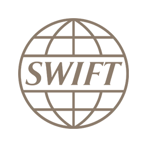Company logo SWIFT Society for Worldwide Interbank Financial Telecommunication