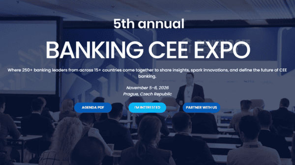 Banner of the 5th Annual Banking CEE Expo 2026