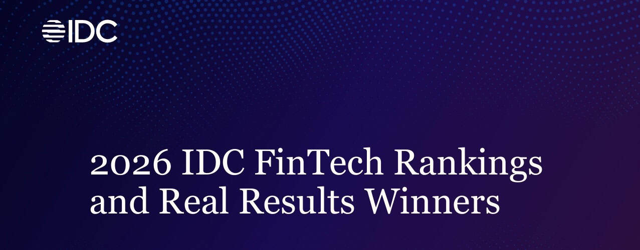 IDC FinTech Rankings 2026 Image1